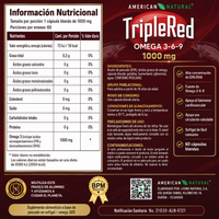 Triple Red Omega 3-6-9