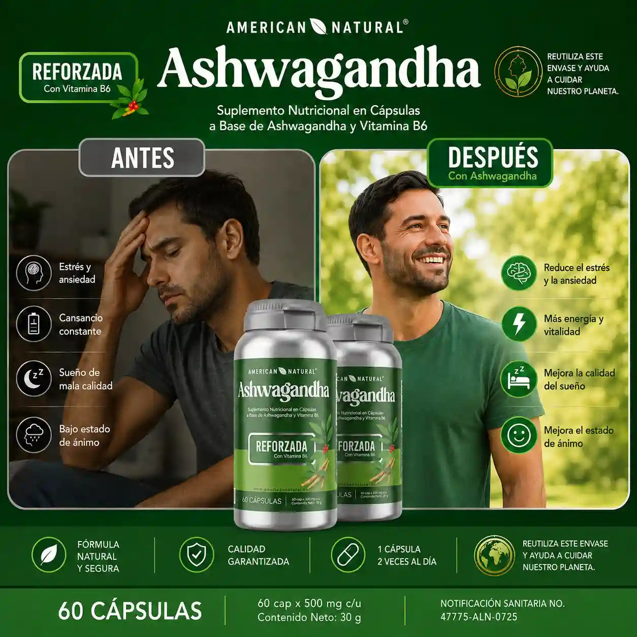 Ashwagandha + Vitamina B6