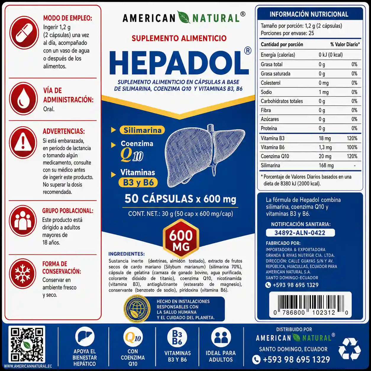 Hepadol Q10