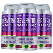 Resveratrol NAD+ NAC