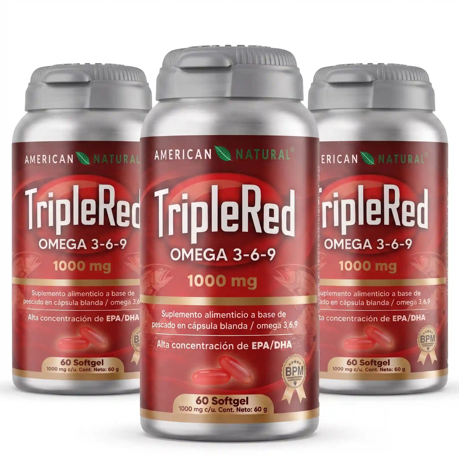 Triple Red Omega 3-6-9