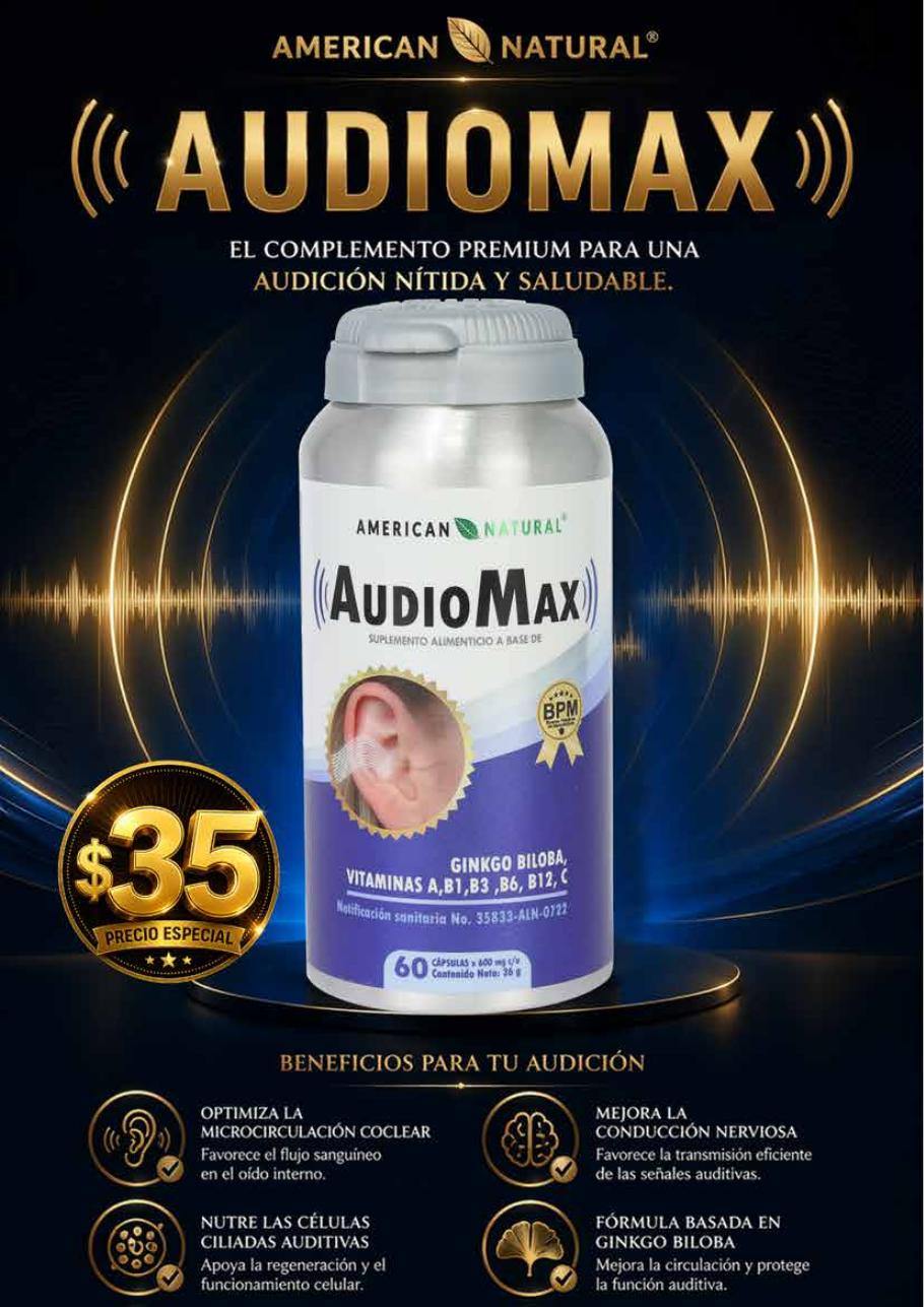 AudioMax de American Natural