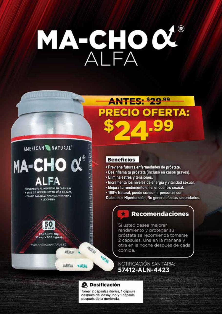 Macho Alfa Próstata de American Natural