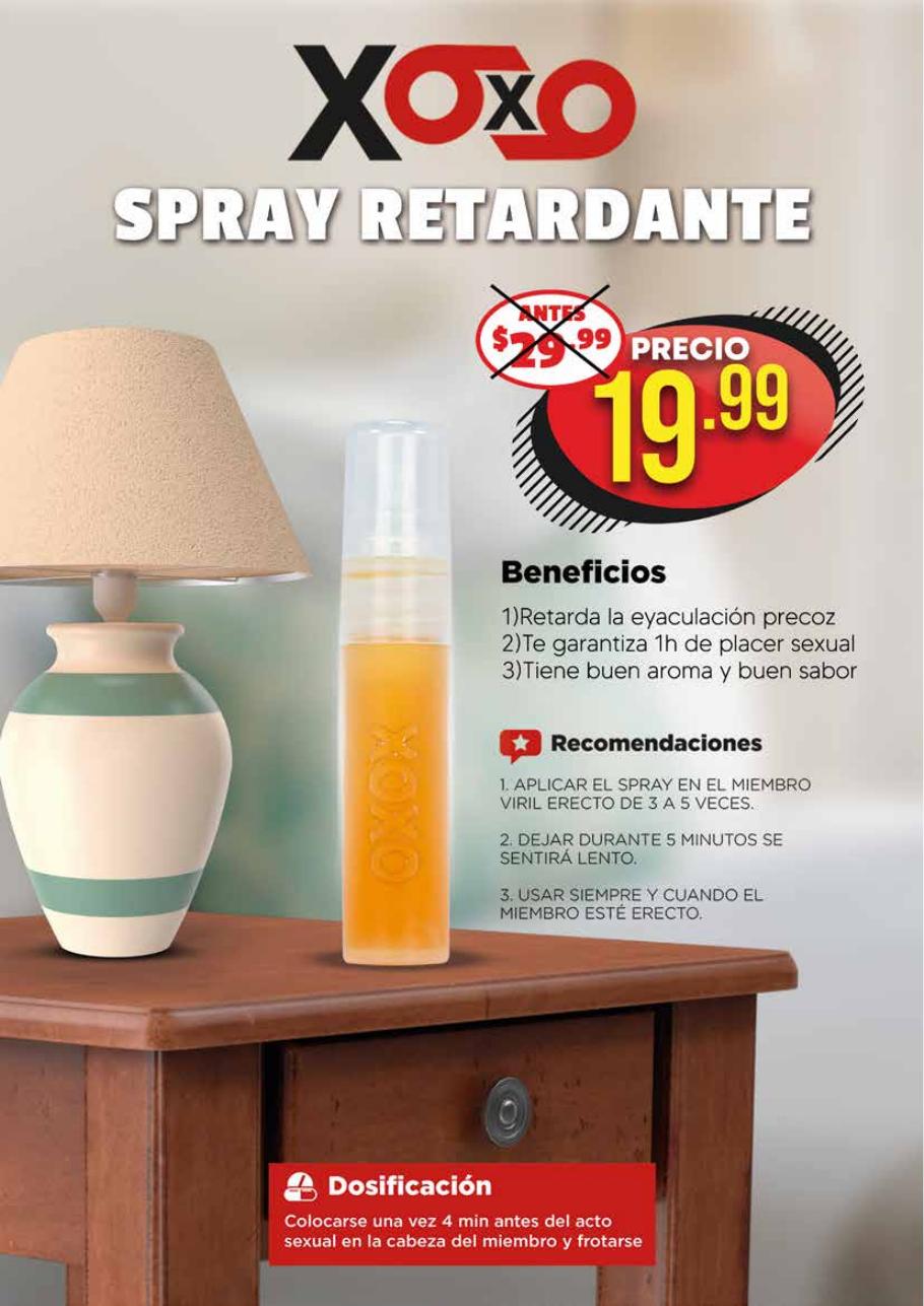 Xoxo Spray Retardante de American Natural